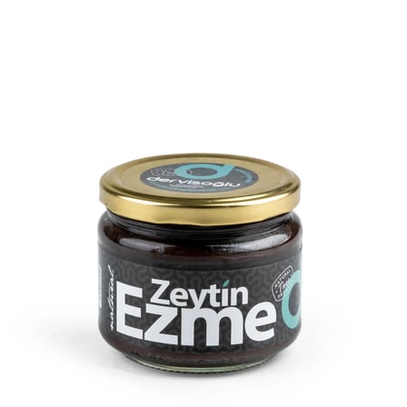 Siyah Zeytin Ezmesi 280 Gr Cam Kavanoz