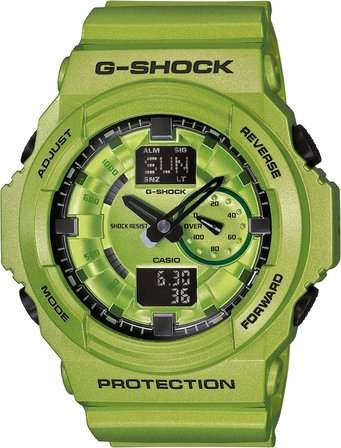 Casio G-Shock GA-150 Yeşil Orijinal Shock Lastiği Kasa Silikonu