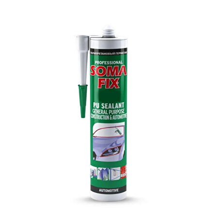 SOMAFIX S426 ANTRASİT POLİÜRETAN MASTİK 280 ML 1 ADET 