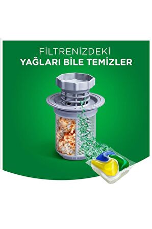 Fairy Platinum Limon Kokulu 216 Yıkama Tablet Bulaşık Makinesi Deterjanı 3x72 Adet 