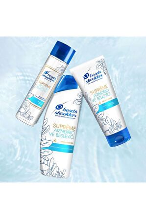 Head and Shoulders Supreme Şampuan Arındırıcı 2 x 300 ml + 220 ml Saç Kremi