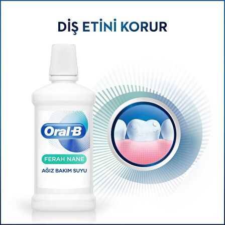 Oral-B Diş Eti Minesi Onr Ağız Çal. Suyu 500 ML Eks FerahX3