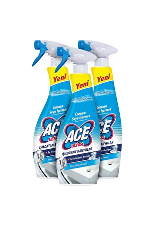 ACE Ultra Köpük Çamaşır Susuz Banyo 700 ml x 3