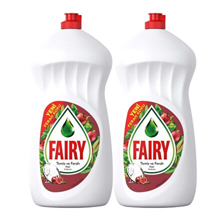 Fairy 2x1500 ml Nar Aromalı Elde Yıkama Deterjanı