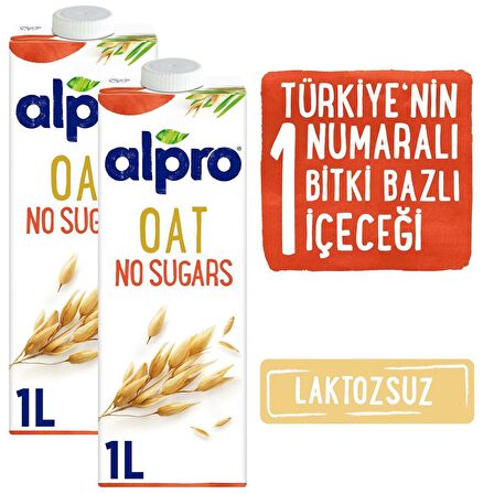 Alpro Şekersiz Yulaf Sütü 2x1L