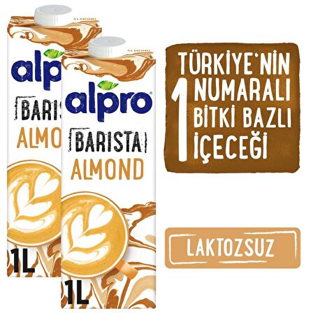 Alpro Barista Badem Sütü 2x1L