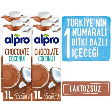 Alpro Çikolata Hindistan Cevizi İçeceği 4x1 LT