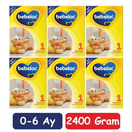 Bebelac 1 Prebiyotik Devam Sütü 2400 gr