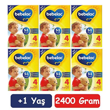 Bebelac 4 Prebiyotik Devam Sütü 2400 gr