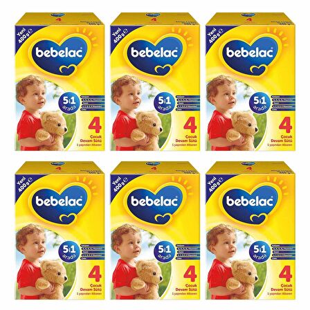 Bebelac 4 Prebiyotik Devam Sütü 2400 gr