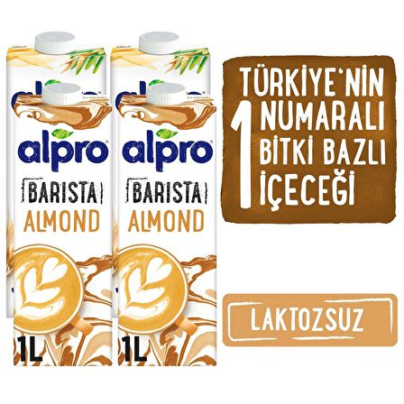 Alpro Barista Badem & Yulaf Sütü 4'lü Mix