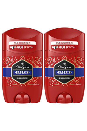 Old Spice Captain Erkek Deodorant Stick 50 Ml X 2