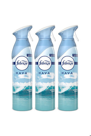 Febreze Hava Frh Sprey Oda Kokusu Okyanus Est 185 ml X3