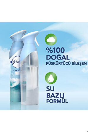 Febreze Hava Frh Sprey Oda Kokusu Okyanus Est 185 ml X3