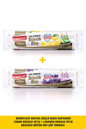 Koku Haps. Limon Büzg. Büyük 10lu+Lavanta Büyük10lu