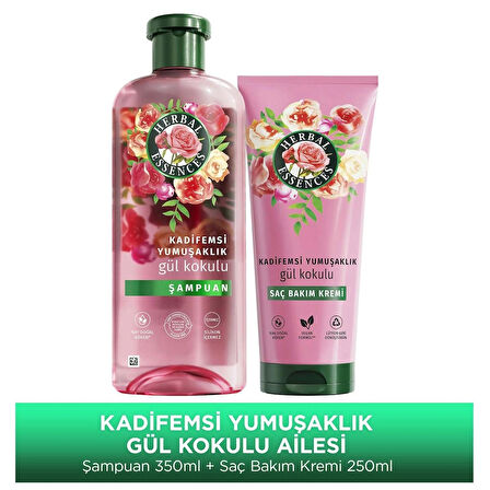 Herbal Es Kadife Yumuşaklık Gül Koku Bak Kr 250Ml+Şamp250Ml