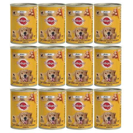 Tavuklu Konserve Yaş Mama 400 G 12X