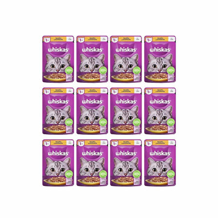Tavuklu Poşet Kedi Yaş Mama 85 G 12X