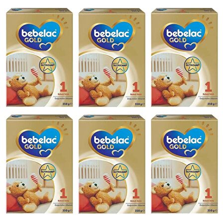 Gold 1 Bebek Sütü 6X350 G 0-6 Ay Avantaj Paket