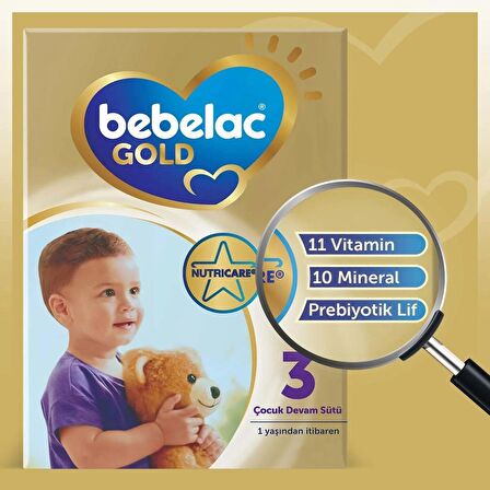 Gold 3 Çocuk Devam Sütü 6X350 G 1 Yaş+ Avantaj Paket