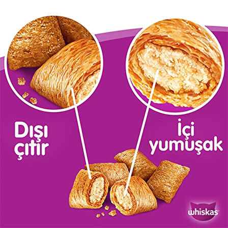 WHİSKAS  SIĞIR ETLİ/HAVUÇLU KEDİ MAMASI 300 GR 12X