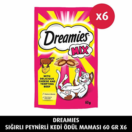 DREAMİES   SIĞIRLI PEYNİRLİ 60 GR 6X