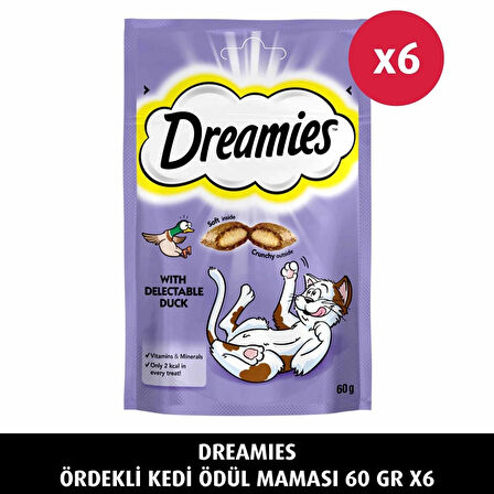 Dreamies 60 gr 6'lı Kedi Ödül Maması