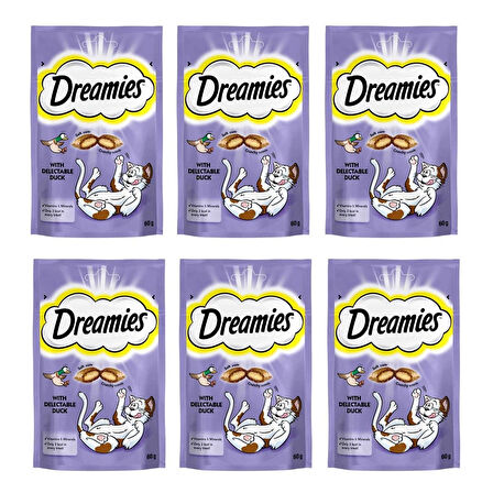 Dreamies 60 gr 6'lı Kedi Ödül Maması