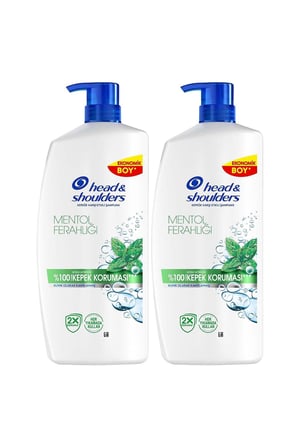 Mentol Ferahlığı Kepek Karşıtı Şampuan 800ml x 2 Adet