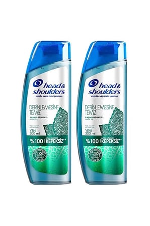 Head & Shoulders Derinlemesine Temiz Kaşinti Giderici Nane 300 Ml x 2 Adet