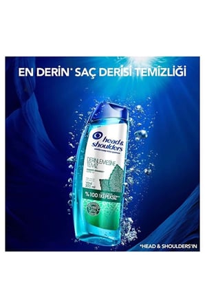 Head & Shoulders Derinlemesine Temiz Kaşinti Giderici Nane 300 Ml x 2 Adet