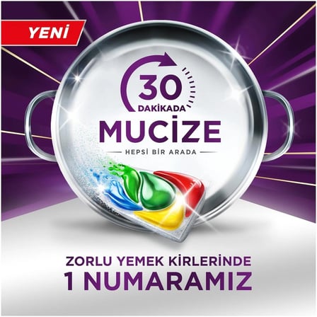 Fairy  100 Tablet Bulaşık Makinesi Deterjanı Kapsülü/Tableti 2X50 Yıkama