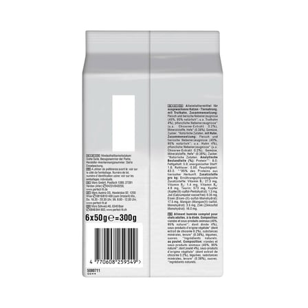Perfect Fit Kısırlaştırılmış Yetişkin Kediler için Uygun Tavuklu ve Hindili Yaş Mama 300 G x 6