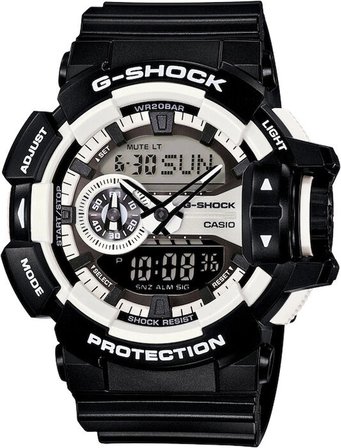 Casio G-Shock GA-400 Siyah Renk Plastik Orijinal Shock Lastiği Kasa Silikonu