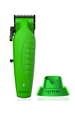 Supreme Trimmer Asit Renk Vader Clipper Tıraş Makinesi – BLDC Motorlu Profesyonel Kesim Tıraş Makinesi