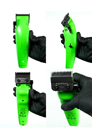 Supreme Trimmer Asit Renk Vader Clipper Tıraş Makinesi – BLDC Motorlu Profesyonel Kesim Tıraş Makinesi