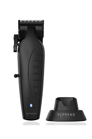Supreme Trimmer Siyah Vader Clipper Tıraş Makinesi – BLDC Motorlu Profesyonel Kesim Tıraş Makinesi