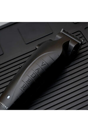 Supreme Trimmer Siyah Vader Clipper Tıraş Makinesi – BLDC Motorlu Profesyonel Kesim Tıraş Makinesi