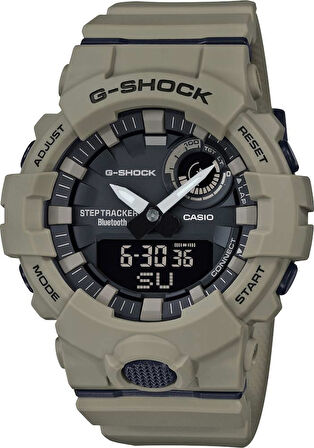 Casio G-Shock GBA-800 GBD-800 Kahverengi Orijinal Shock Lastiği Kasa Silikonu