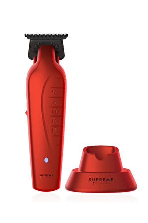 Supreme Trimmer Kırmızı Vader Trimmer Tıraş Makinesi – 7200 RPM DLC T Bıçaklı