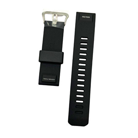 Casio Protrek PRG-340-1 Siyah Orijinal Silikon Saat Kordonu