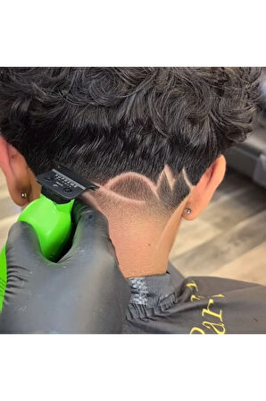 Supreme Trimmer Asit Yeşil Renk Vader Trimmer Tıraş Makinesi – 7200 RPM DLC T Bıçaklı
