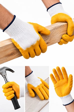 10'lu Avantaj Paket Sarı İş Eldiveni (10 Çift)