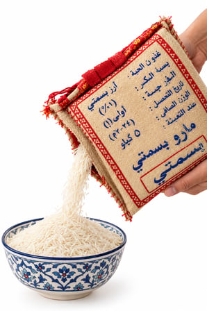 İran Geleneksel Lezzeti İkili Paket Basmati Pirinç (10 kg)