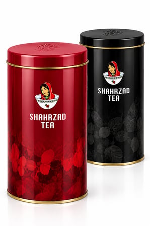 Shahrzad İkili Teneke İran Çayı (500 gr Kokulu ve 500 gr Kokusuz)