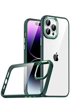 Apple iPhone 14 Pro Max Kılıf Kamera Korumalı Mat Renkli Silikon