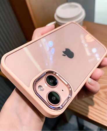 Apple iPhone 14 Pro Max Kılıf Kamera Korumalı Mat Renkli Silikon