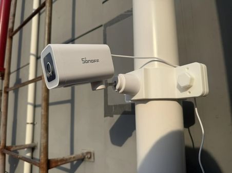 ModiLab Dış Mekan Güvenlik Kamerası Boru ve Direk Montaj Aparatı SONOFF B1P için