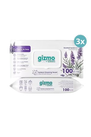 Gizmo Clean Yüzey Temizlik Havlusu Lavanta Kokulu 3 Paket 300 Yaprak