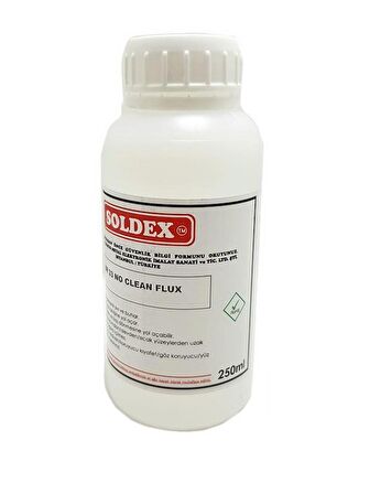 Soldex SR33 No Clean Şeffaf Sıvı Flux 250ml